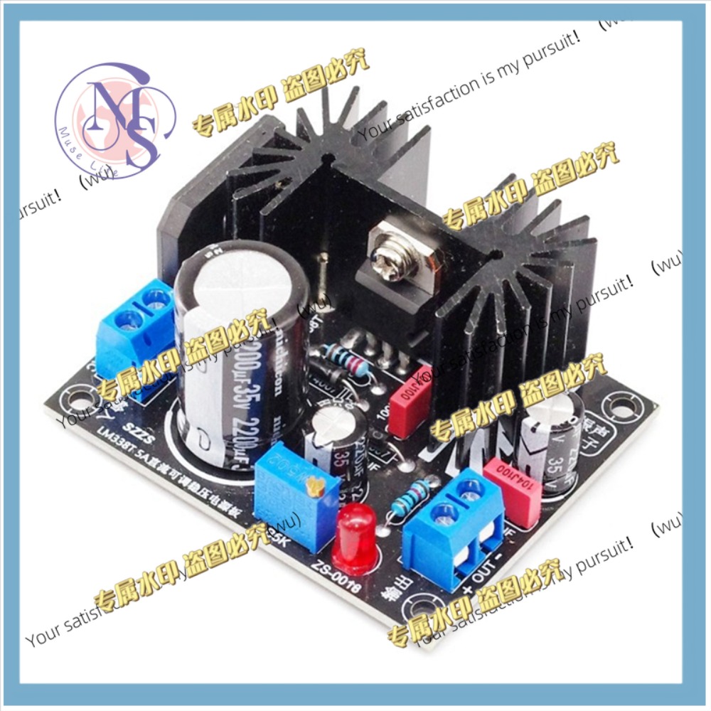 조정 가능한 LM317 1.5A 출력 선형 레귤레이터  - Diy Electronics Workshop 리뷰 및 가격