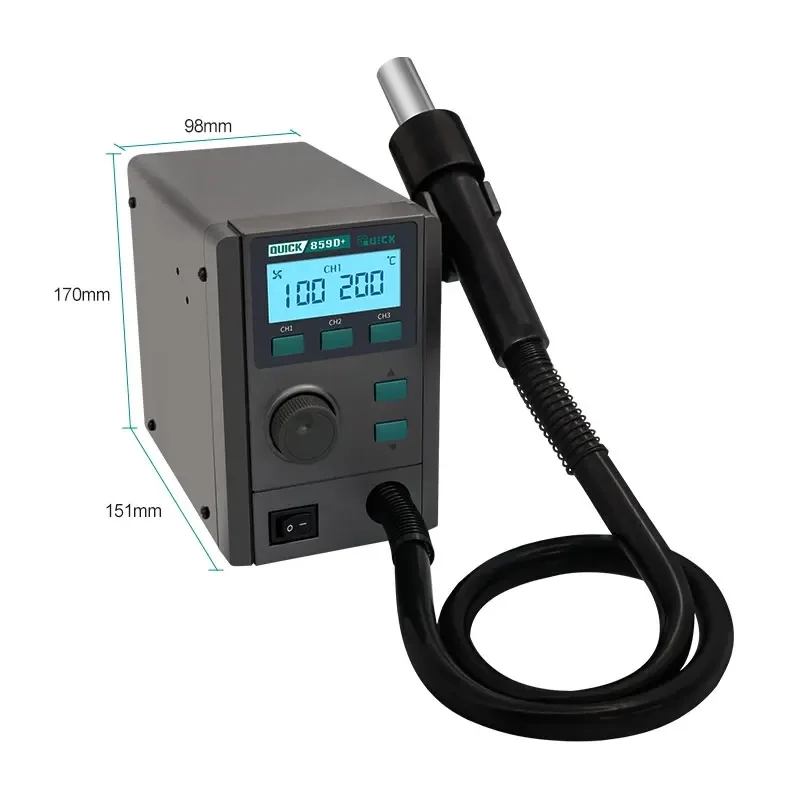 퀵 859D+ 열풍기 납땜 스테이션 용접 납땜 인두 수 - Diy Electronics Kits 리뷰 및 가격
