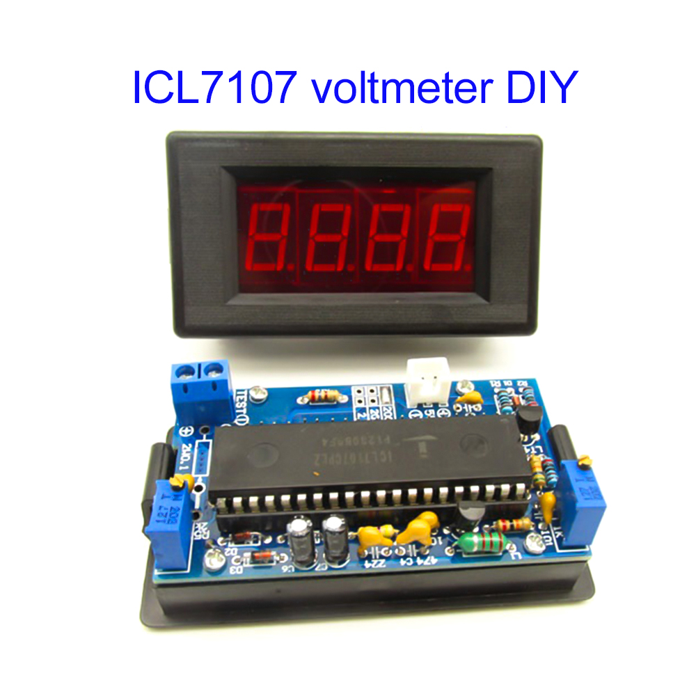 ICL7107 전압계 DIY 키트 부품 DC 5V 디지 - Diy Electronics Project Kit 리뷰 및 가격