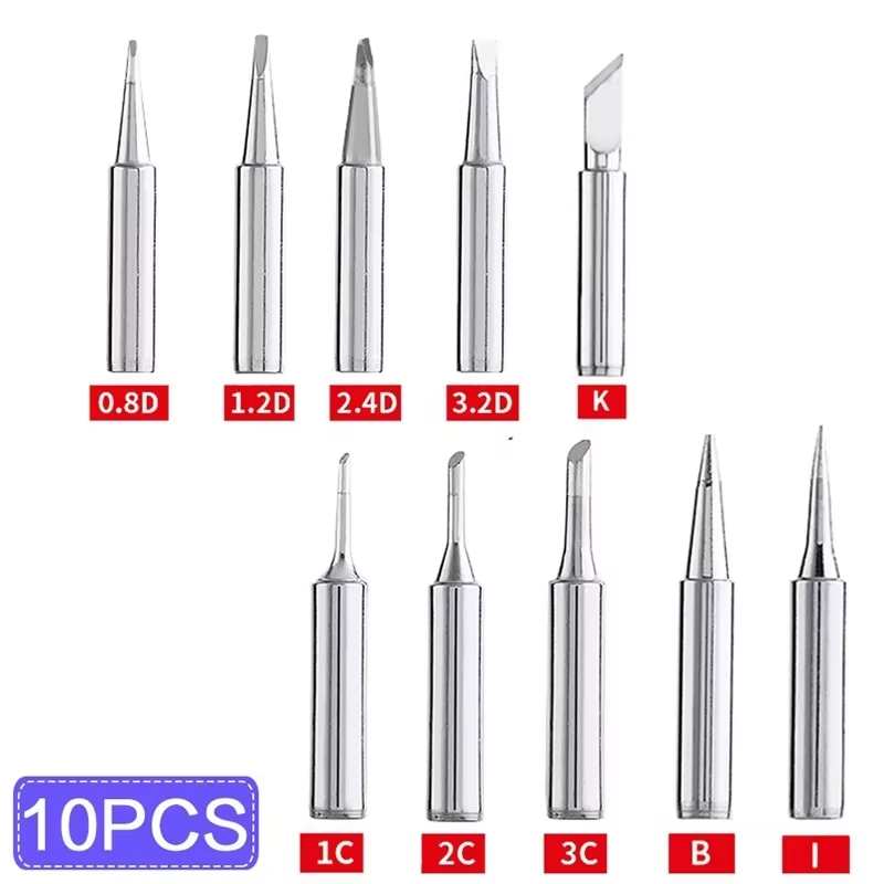 5Pcs/10Pcs 900M-T 납땜 인두 팁 전기 납 - Diy Electronics Workshop 리뷰 및 가격