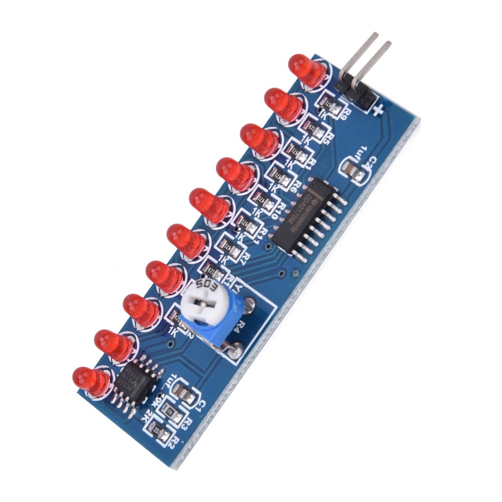 Diy Electronics Project Kit - 2개 NE555 CD4017 LED 플로잉 라이트
