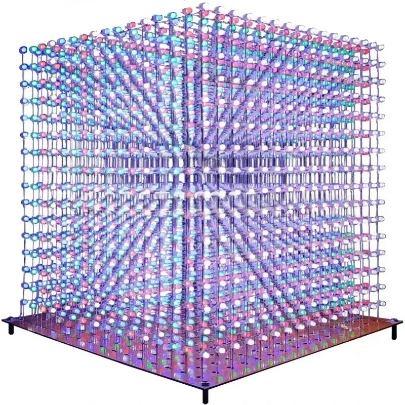 Diy Electronics - 3 D16mini 라이트 큐브 키트 16x16x16
