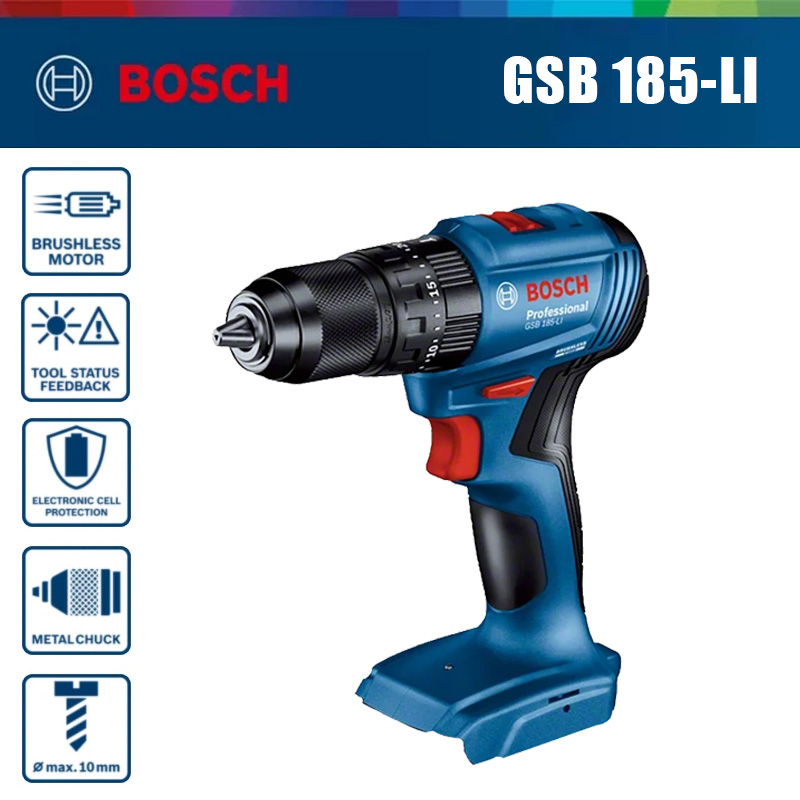 보쉬 GSB 185-LI 18V 브러시리스 무선 임팩트 - Bosch Drill Gsb 18V 리뷰 및 가격