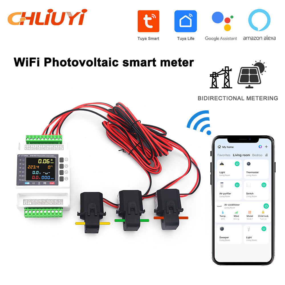 Diy Electronics Store - 투야 와이파이 스마트 에너지 미터 양방향