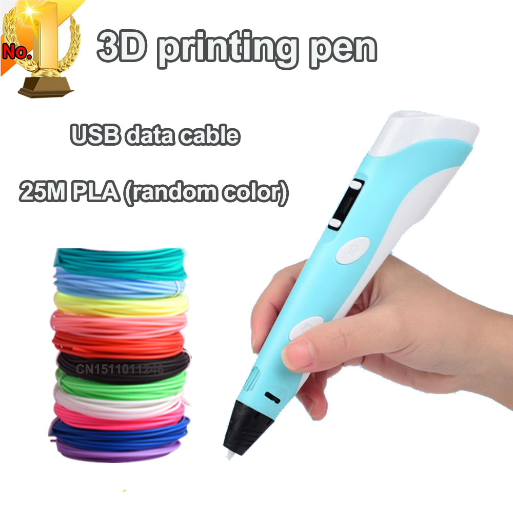LED 디스플레이가 있는 전자 3D 프린팅 펜, 25M - Diy Electronics 리뷰 및 가격