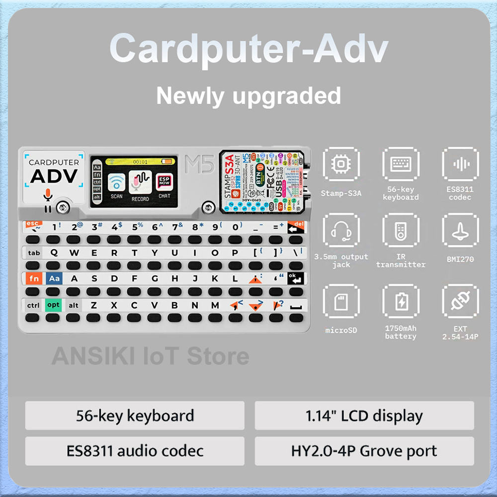 M5Stack Cardputer-Adv 프로그래머블 카 - Diy Electronics Kits 리뷰 및 가격