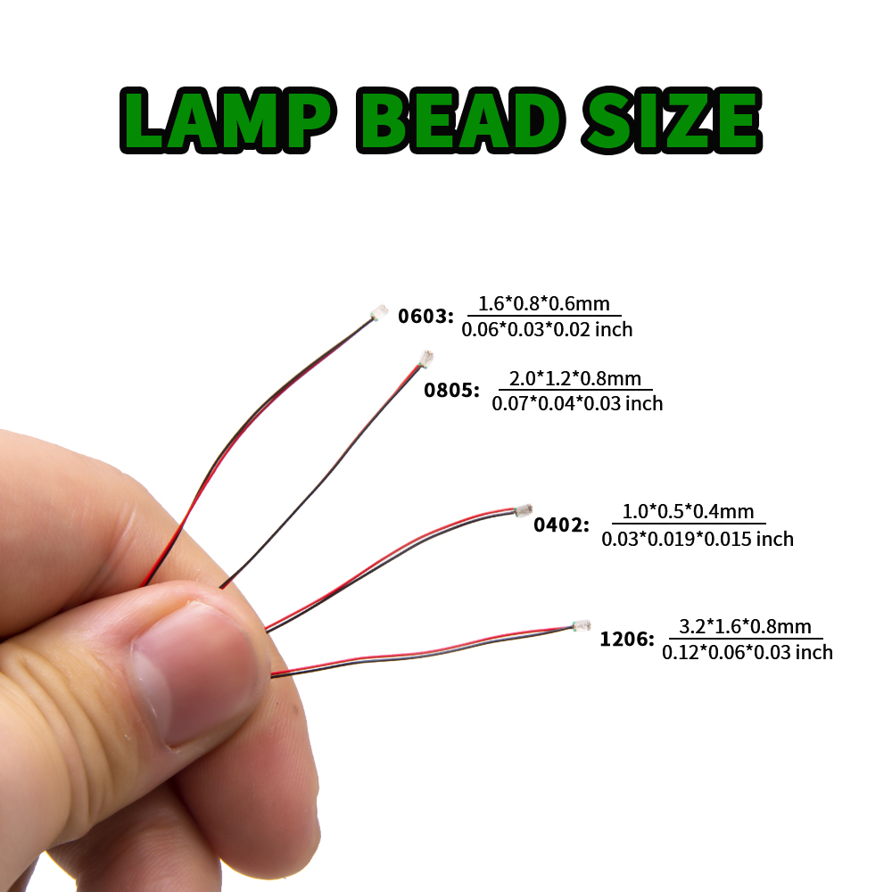 Diy Electronics Tools - 10개/세트 마이크로 LED 램프 칩 3V