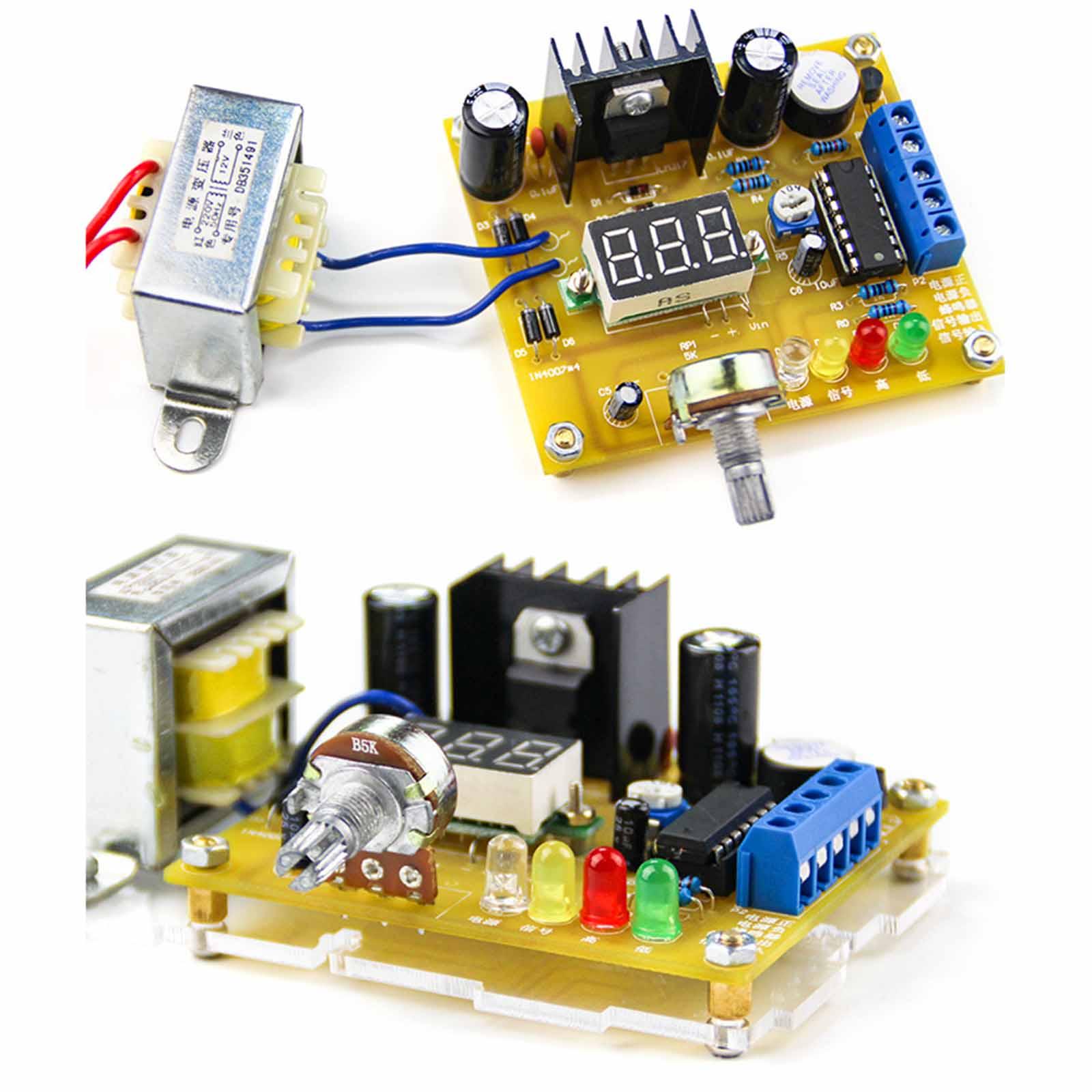 조정 가능한 전원 공급 장치 보드 LM317 전압 조정 - Diy Electronics Workshop 리뷰 및 가격