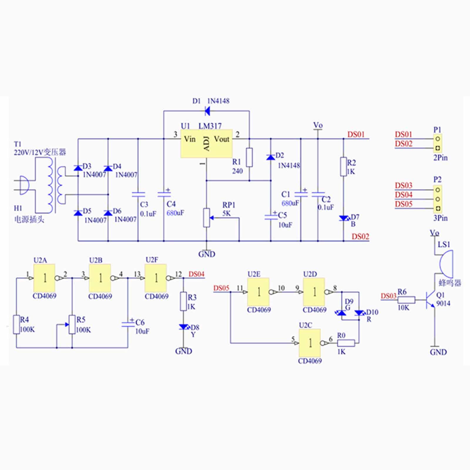 조정 가능한 전원 공급 장치 보드 LM317 전압 조정 - Diy Electronics Workshop 리뷰 및 가격