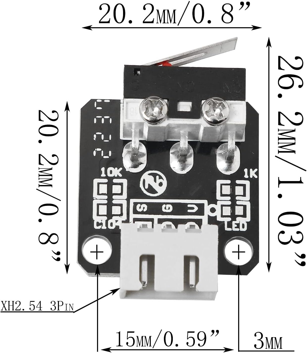 크리얼리티 공식 XYZ 축 리미트 스위치 엔드 스톱 1 - Creality Printer K1 리뷰 및 가격