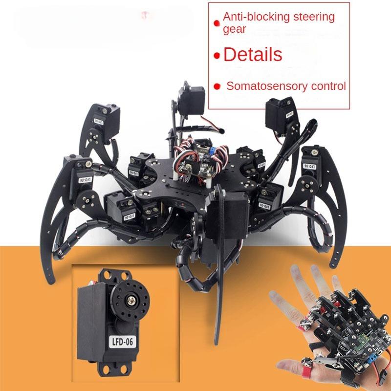 18 DOF 알루미늄 Hexapod 스파이더 브래킷 6 - Diy Robot Electronics Kit 리뷰 및 가격