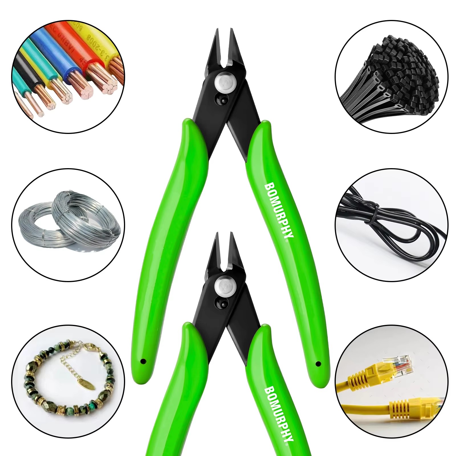 BOMURPHY 170 대각선 절단 플라이어 블랙 와이 - Diy Electronics Filament 리뷰 및 가격