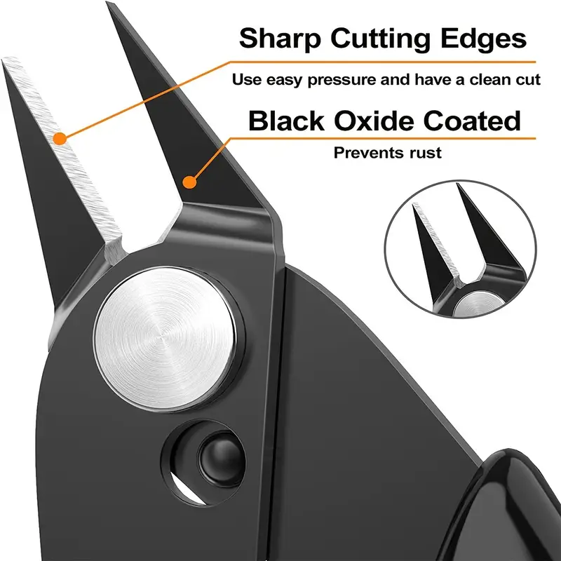 5인치 정밀 와이어 커터 및 지퍼 타이 커터 - 보석  - Diy Electronics Tools 리뷰 및 가격