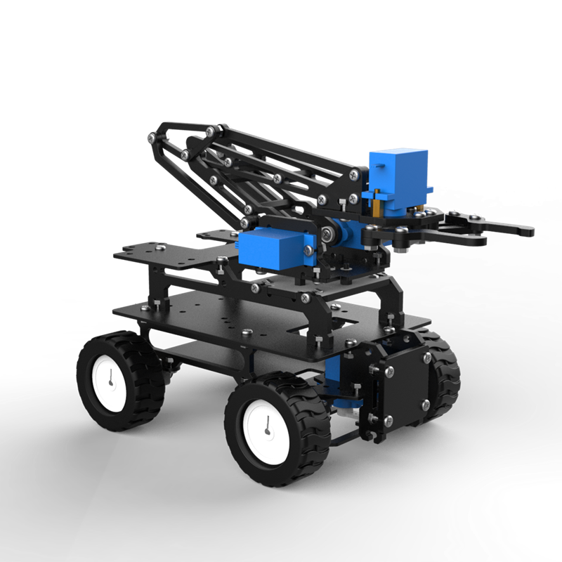 아크릴 4WD 로봇 자동차 모터 아커만 전방위 추적 섀 - Diy Robot Electronics Kit 리뷰 및 가격