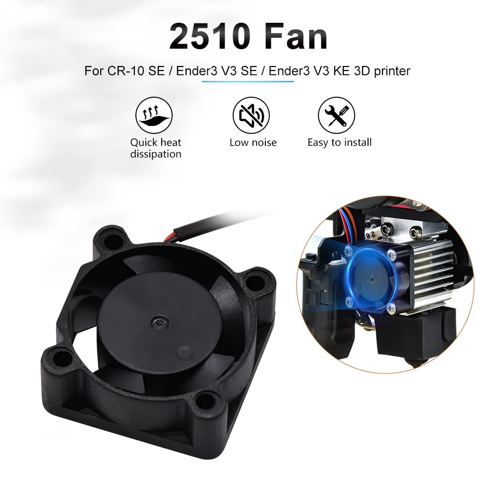 Creality Ender 3 V3 SE 압출기 팬,  - Creality Printer K1 리뷰 및 가격