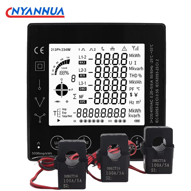 3상 에너지 소비량 측정기 스마트 KWh 전력량계 96 - Diy Electronics Store 리뷰 및 가격