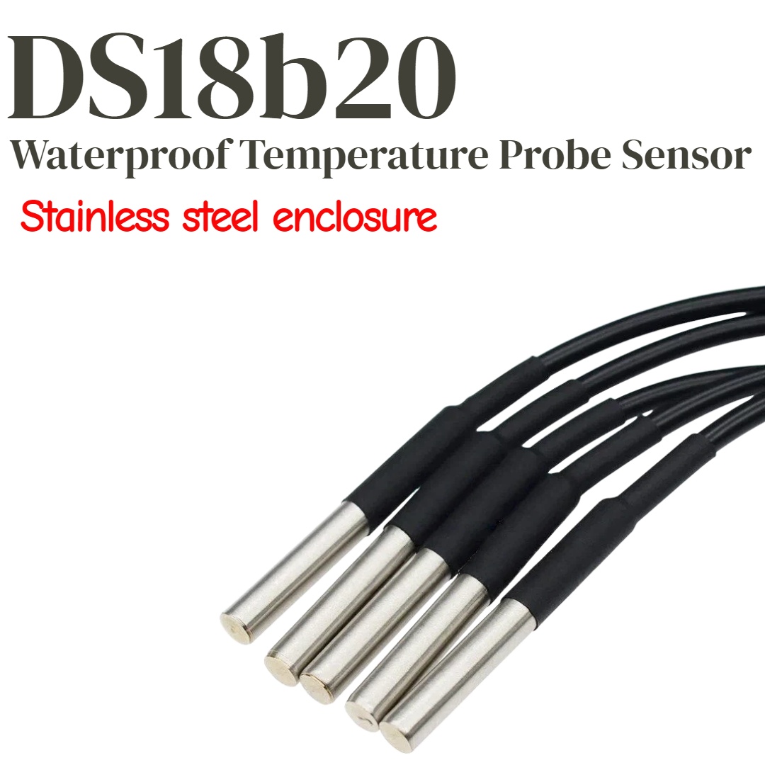 1/5pcs DS18b20 온도 프로브 온도 센서 1M - Ds18B20 Temperature Sensor 리뷰 및 가격