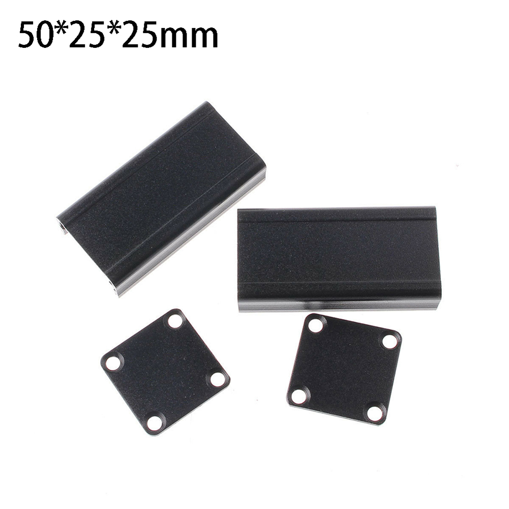 5pcs 압출 PCB 알루미늄 상자 블랙 인클로저 전자 - Diy Projects With Electronics 리뷰 및 가격