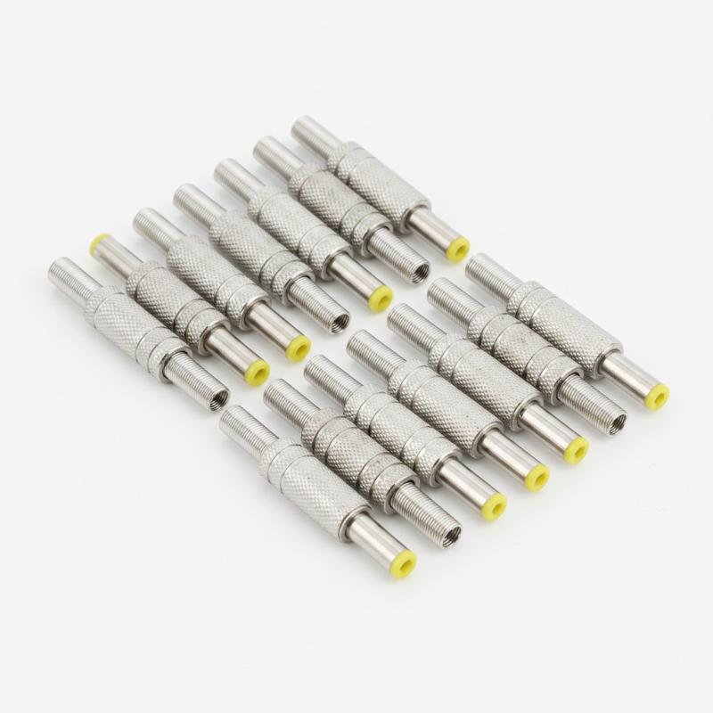 금속 DC 전원 플러그 커넥터 10Pcs 55x21/5 - Diy Electronics Workshop 리뷰 및 가격