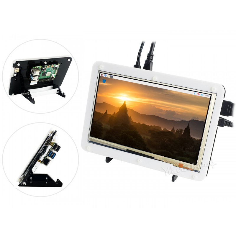 라즈베리 파이 4 모델 B 디스플레이 키트 7인치 정전 - Diy Electronics Kits 리뷰 및 가격