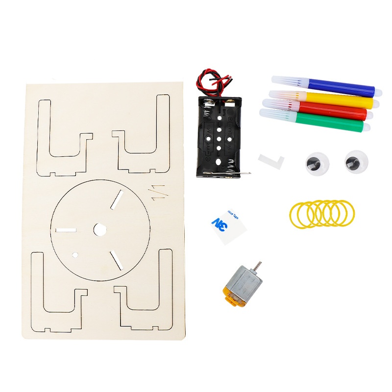 DIY 전기 진동 그래피티 로봇 STEM 과학 실험 장 - Diy Robot Electronics Kit 리뷰 및 가격