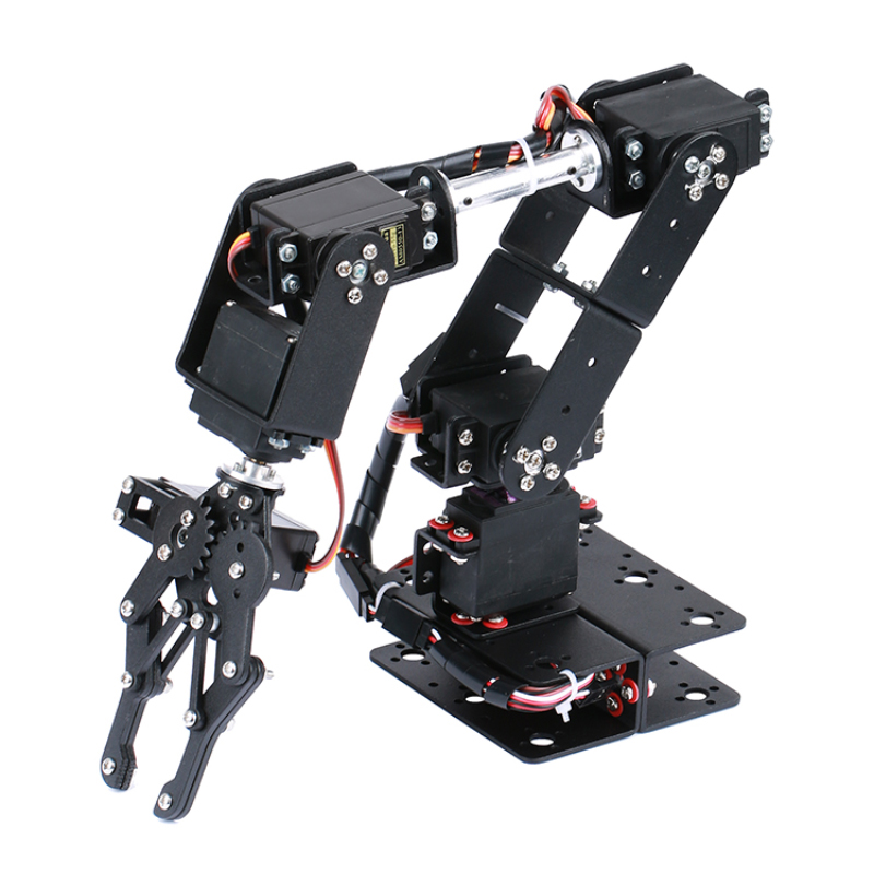 스팀 DIY 6 DOF 로봇 금속 합금 기계식 암 클로 - Diy Robot Electronics Kit 리뷰 및 가격