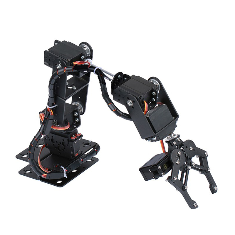스팀 DIY 6 DOF 로봇 금속 합금 기계식 암 클로 - Diy Robot Electronics Kit 리뷰 및 가격
