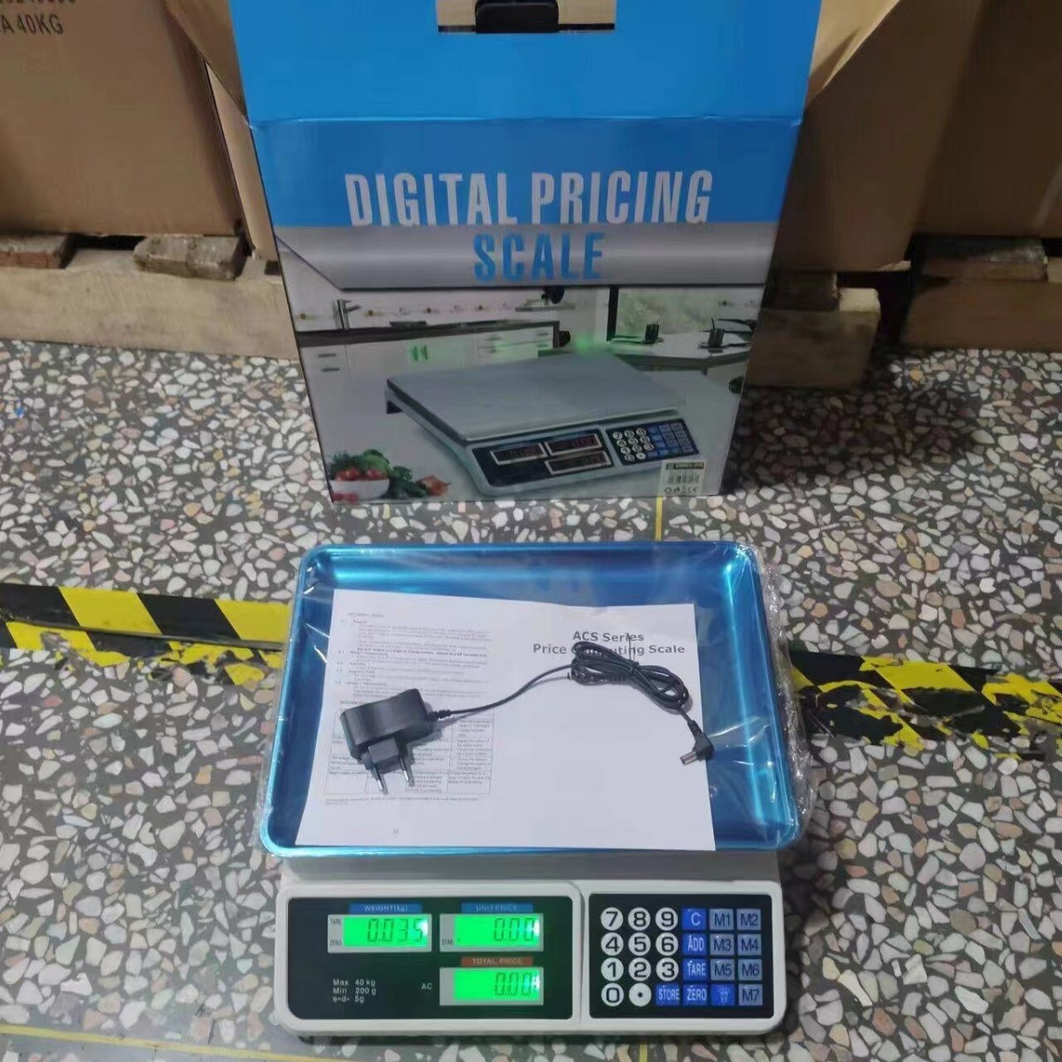 스테인리스 스틸 전자 저울 30KG 충전식 식품 고기  - Diy Electronics Store 리뷰 및 가격