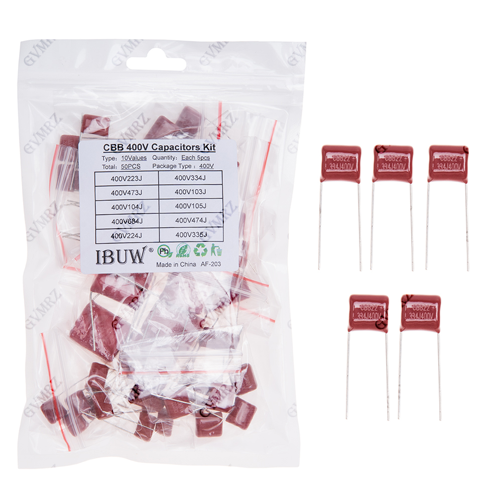 CBB 폴리프로필렌 필름 커패시터 키트, 전원 공급 장 - Diy Electronics Toys 리뷰 및 가격