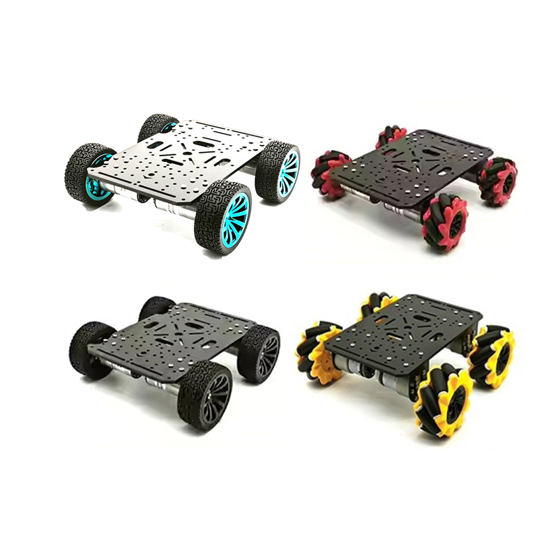 4륜 구동 로봇 자동차 섀시, TT 모터 520 또는  - Diy Robot Electronics Kit 리뷰 및 가격